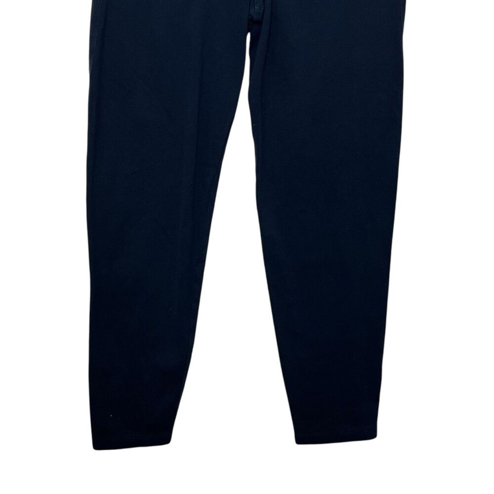Aether Cropped Travel Pants Women's XS Navy Elastic Waist Casual Comfort Minimal - Picture 5 of 11